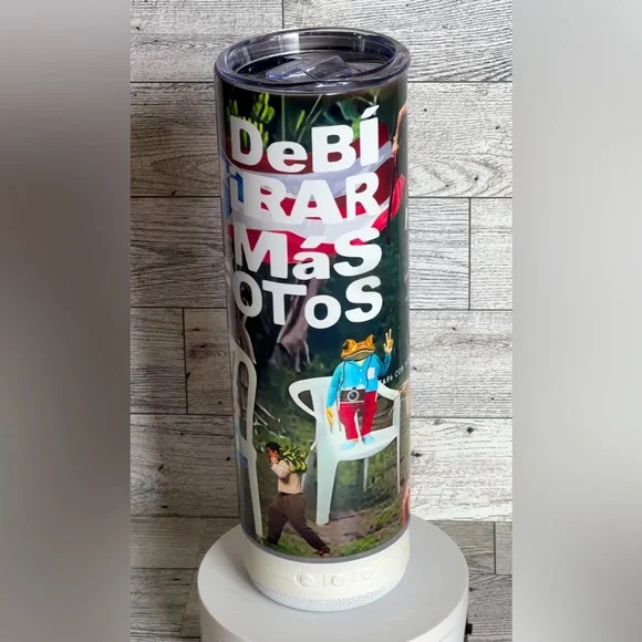 Debí Tirar Más Fotos 20 oz Bluetooth Speaker Tumbler - Picture 6 of 6